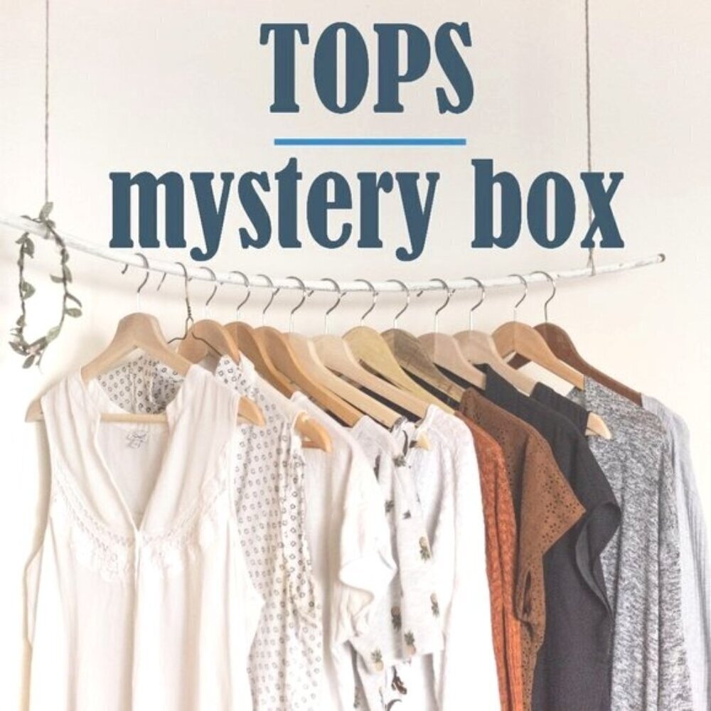 Mystery box, women’s tops. 5 pounds for only $30 great for resellers! Hot Deal